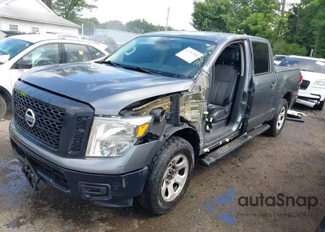 2017 Nissan Titan S из США, поврежденный, VIN 1N6AA1EJ3HN506491